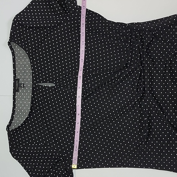 Talbots Woman’s Dress 3/4 Sleeves Polka Dot Dress/ Size M. - Picture 3 of 9